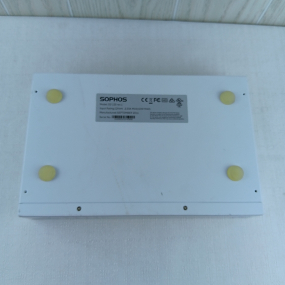 SOPHOS SG 125 Rev. 1 Security Appliance Firewall.  Does not come with any cords. - Picture 11 of 13